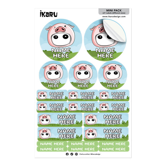 Ikaru Piggy (Labels)
