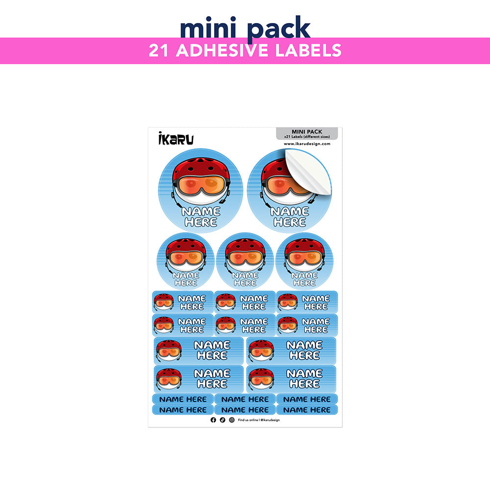Ikaru Snowboarder (Labels)
