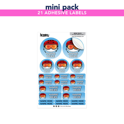 Ikaru Snowboarder (Labels)