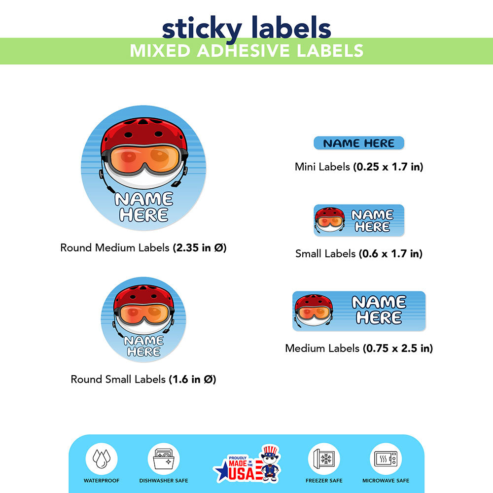 Ikaru Snowboarder (Labels)