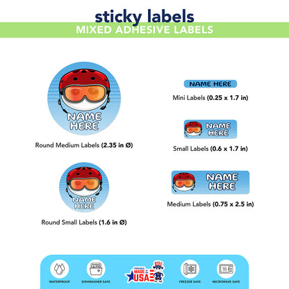 Ikaru Snowboarder (Labels)