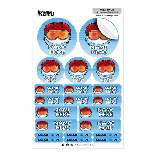 Ikaru Snowboarder (Labels)