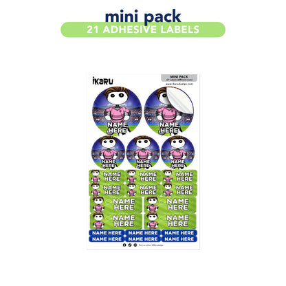 Ikaru Soccer MIA (Labels)