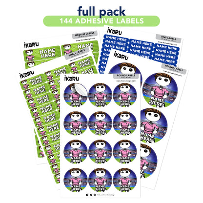 Ikaru Soccer MIA (Labels)