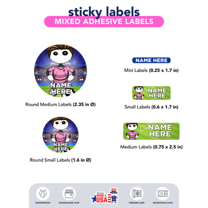 Ikaru Soccer MIA (Labels)