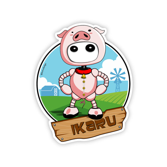 Ikaru Piggy - Sticker