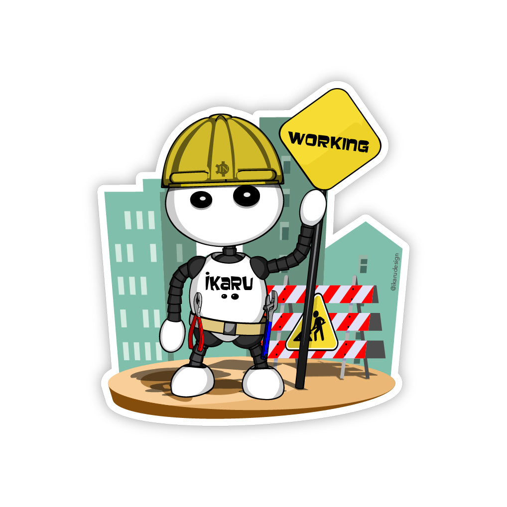 Ikaru Worker - Sticker
