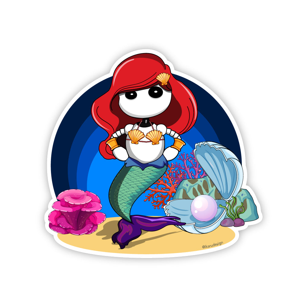 Ikaru Mermaid - Sticker