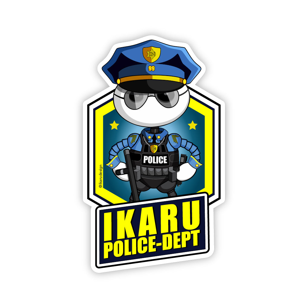 Ikaru Police - Sticker