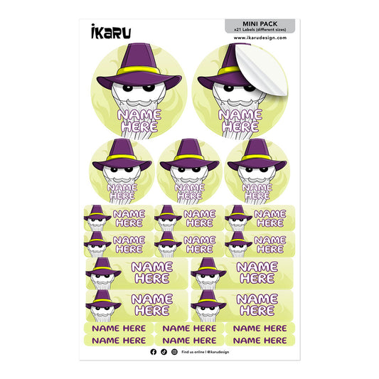 Ikaru Wizard (Labels)