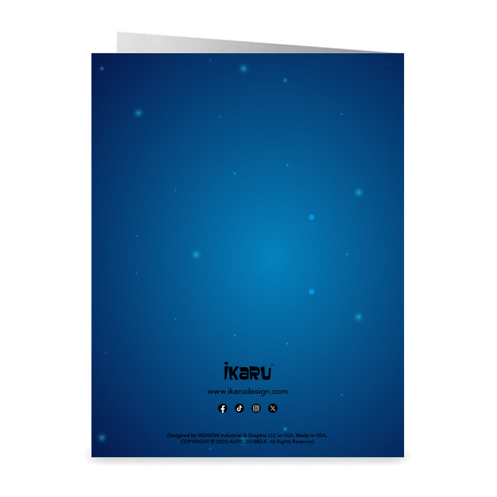 Ikaru Christmas Toy Soilder - Folded Cards