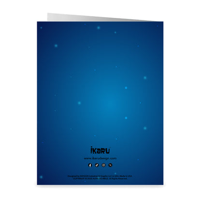 Ikaru Christmas Toy Soilder - Folded Cards