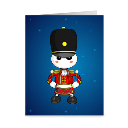 Ikaru Christmas Toy Soilder - Folded Cards