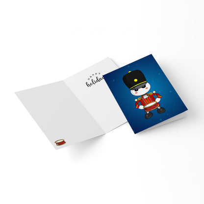 Ikaru Christmas Toy Soilder - Folded Cards