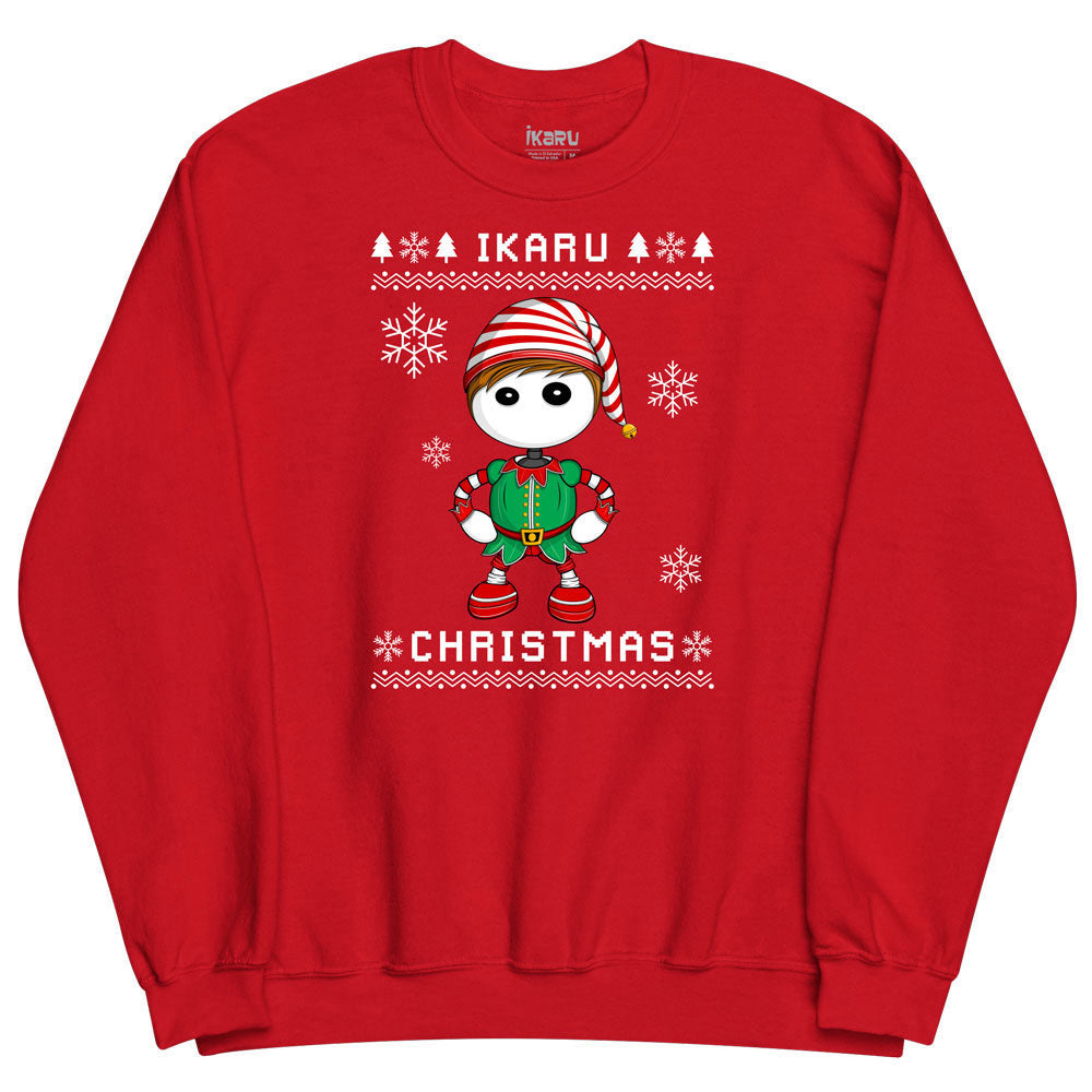 Ikaru Elf Ugly Sweater - Sweatshirt (Adult & Youth)
