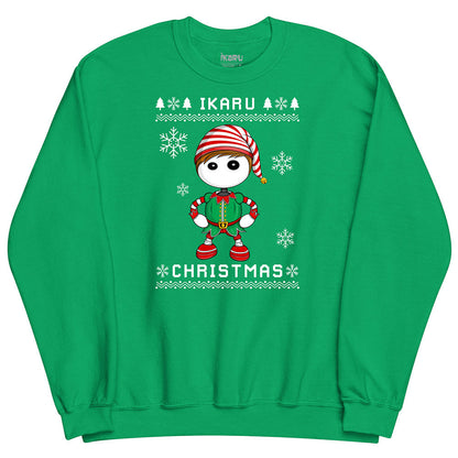 Ikaru Elf Ugly Sweater - Sweatshirt (Adult & Youth)