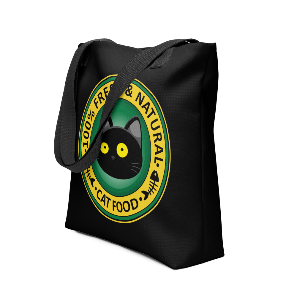 Blacky Cat Food (Tote bag)