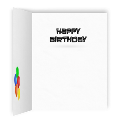 Ikaru Birthday Card - Folded Cards
