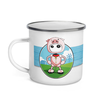 Ikaru Piggy (Enamel Mug)