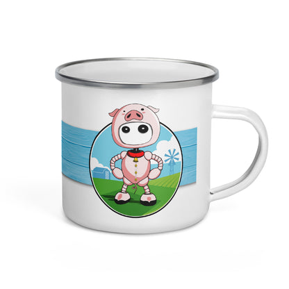 Ikaru Piggy (Enamel Mug)