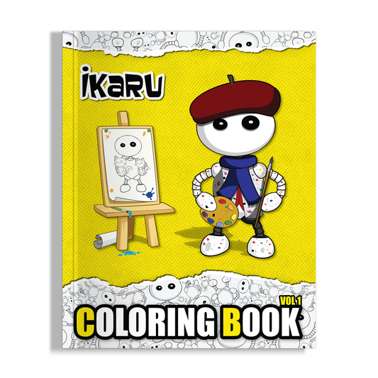IKARU, Coloring Book: Vol 1