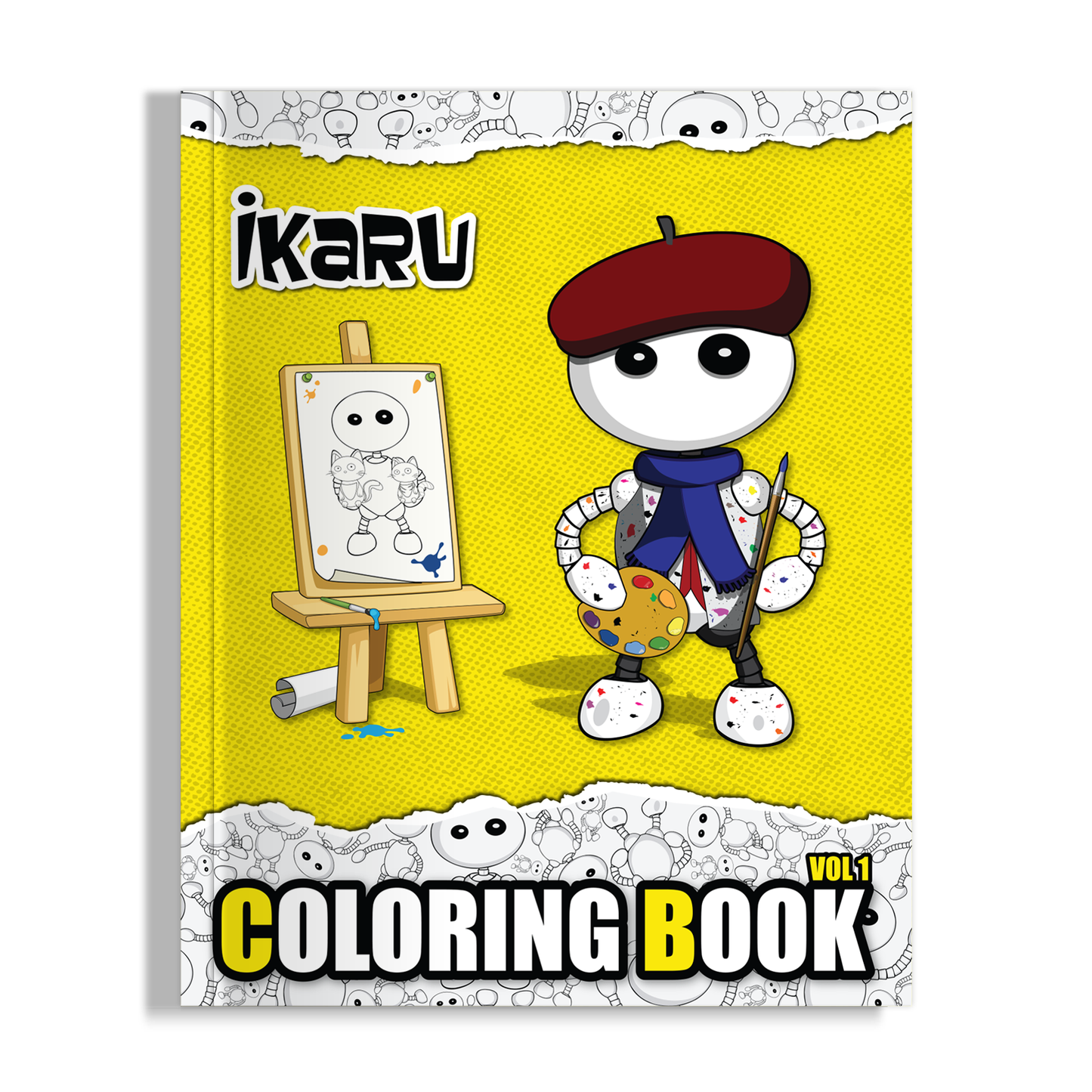 Ikaru Coloring Book VOL 1.