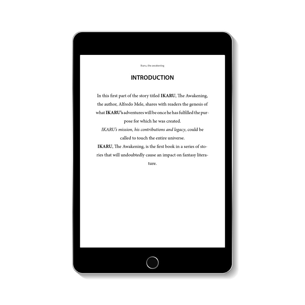 The digital edition of IKARU, The Awakening. Read the origin story of the Ikaru universe on any device.