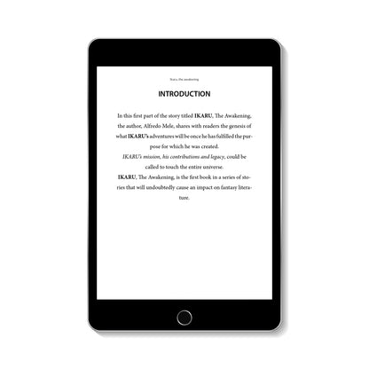 The digital edition of IKARU, The Awakening. Read the origin story of the Ikaru universe on any device.