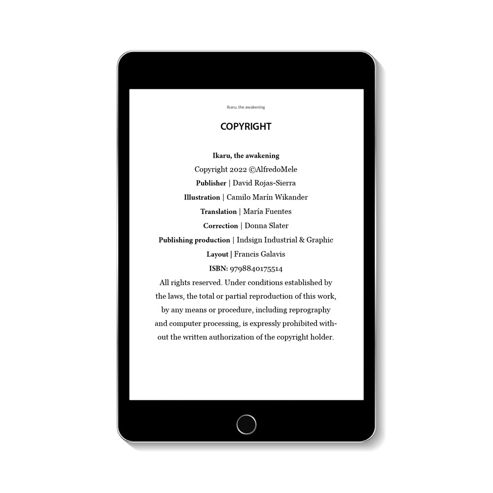 The digital edition of IKARU, The Awakening. Read the origin story of the Ikaru universe on any device.