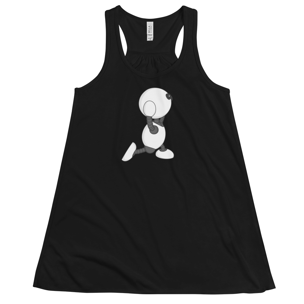  Ikaru Yoga women's racerback tank top, original character design