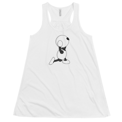  Ikaru Yoga women's racerback tank top, original character design