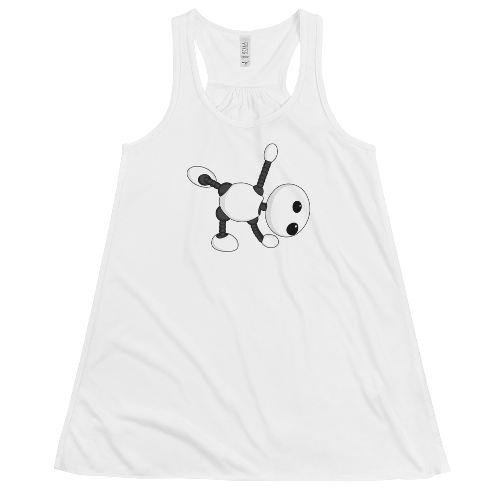  Ikaru Yoga women's racerback tank top, original character design
