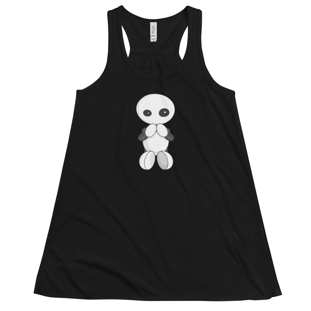  Ikaru Yoga women's racerback tank top, original character design