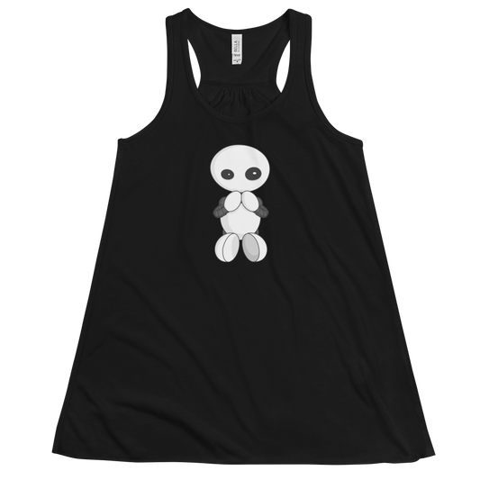  Ikaru Yoga women's racerback tank top, original character design