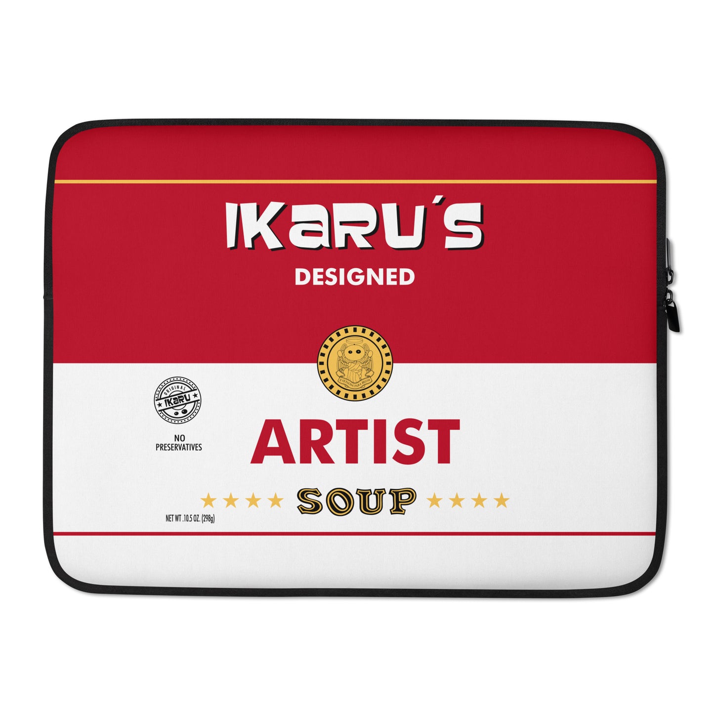 Ikaru Artist Soup Label (Laptop Sleeve)