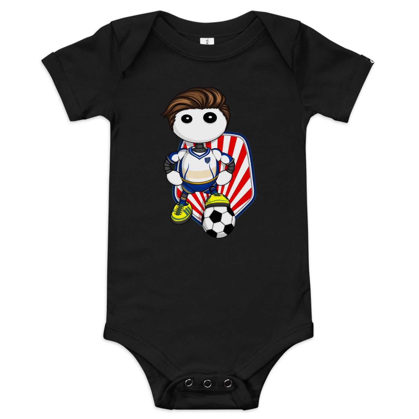 Ikaru Soccer - Red White (Onesie)
