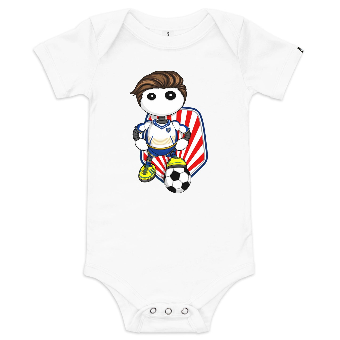 Ikaru Soccer - Red White (Onesie)