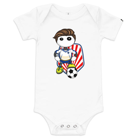 Ikaru Soccer - Red White (Onesie)