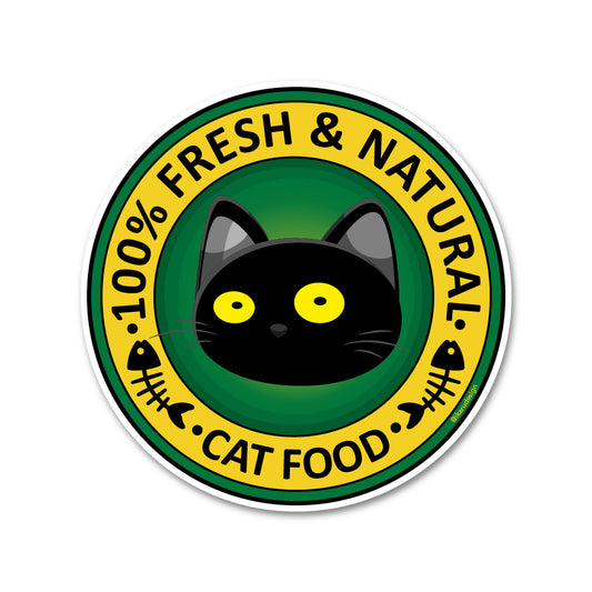 Ikaru Cat Food - Sticker