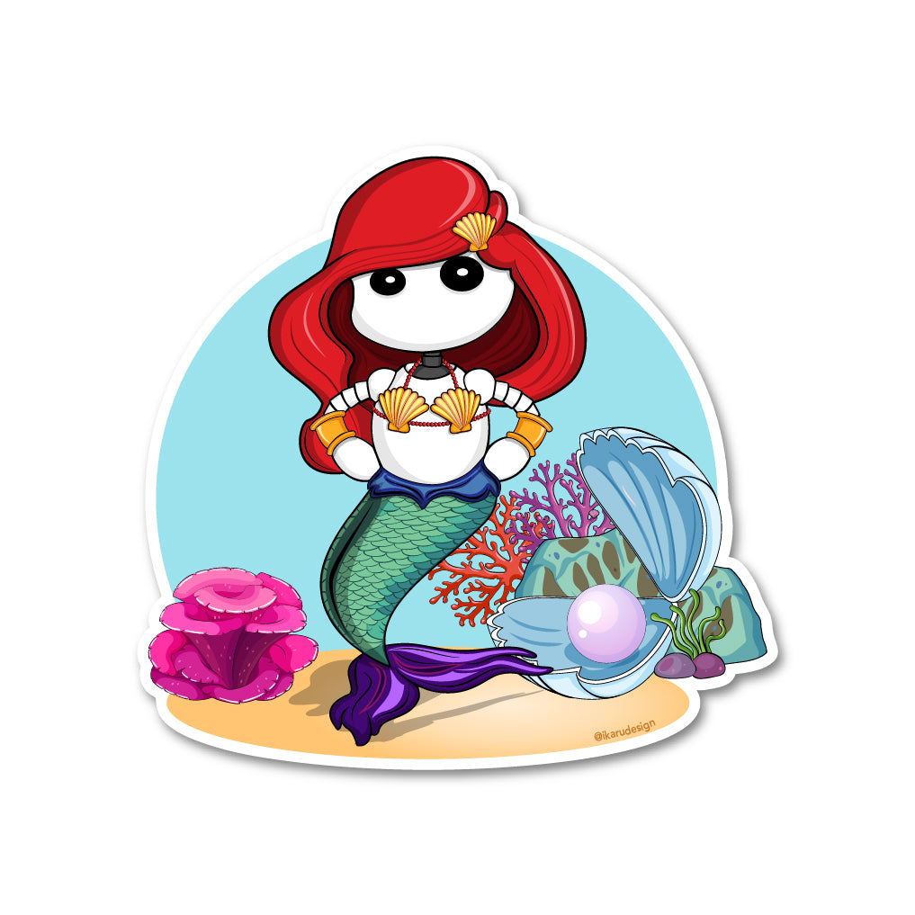 Ikaru Mermaid - Sticker