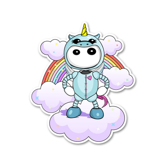 Ikaru Unicorn PJs - Sticker