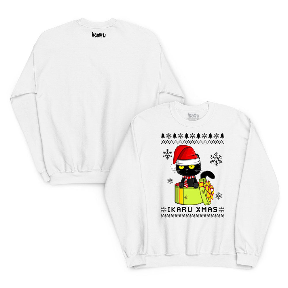 Ikaru Blacky Cat Ugly Sweater - Sweatshirt (Adult & Youth)