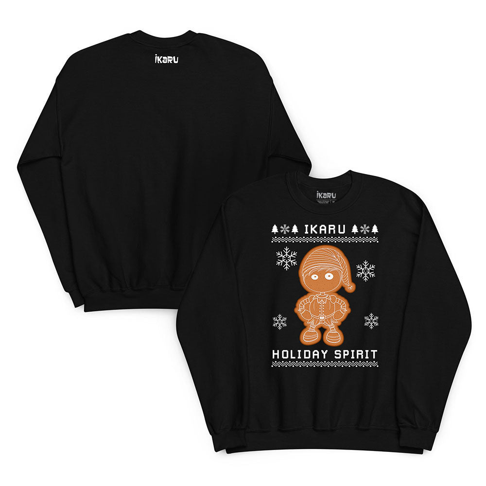 Ikaru Gingerbread Ugly Sweater - Sweatshirt (Adult & Youth)