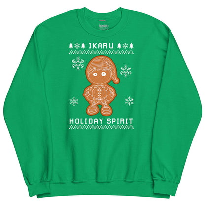 Ikaru Gingerbread Ugly Sweater - Sweatshirt (Adult & Youth)