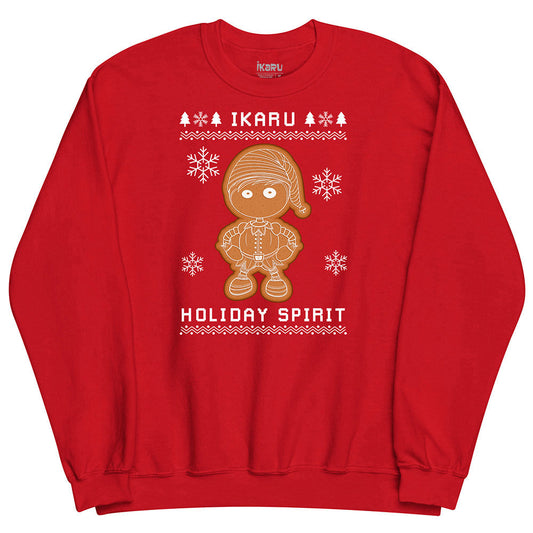 Ikaru Gingerbread Ugly Sweater - Sweatshirt (Adult & Youth)
