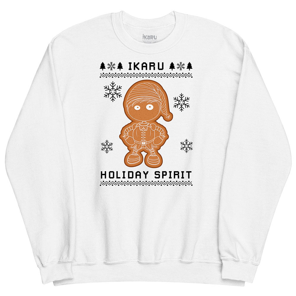 Ikaru Gingerbread Ugly Sweater - Sweatshirt (Adult & Youth)
