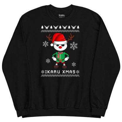Ikaru Reindeer Ugly Sweater - Sweatshirt (Adult & Youth)