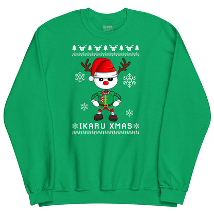 Ikaru Reindeer Ugly Sweater - Sweatshirt (Adult & Youth)