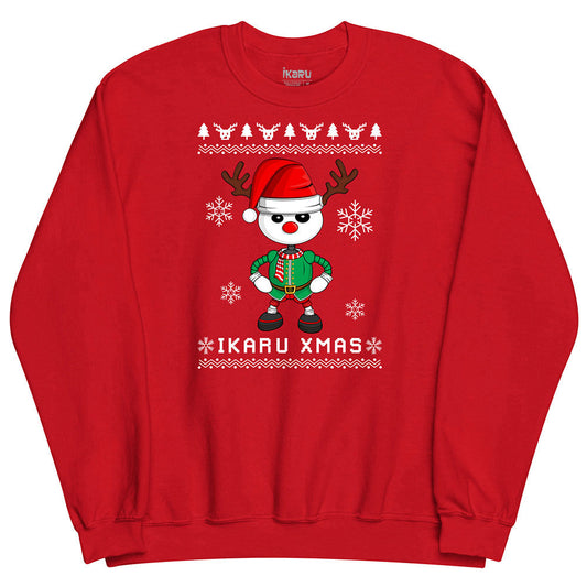 Ikaru Reindeer Ugly Sweater - Sweatshirt (Adult & Youth)