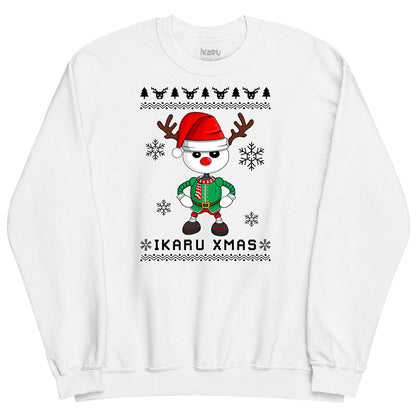Ikaru Reindeer Ugly Sweater - Sweatshirt (Adult & Youth)